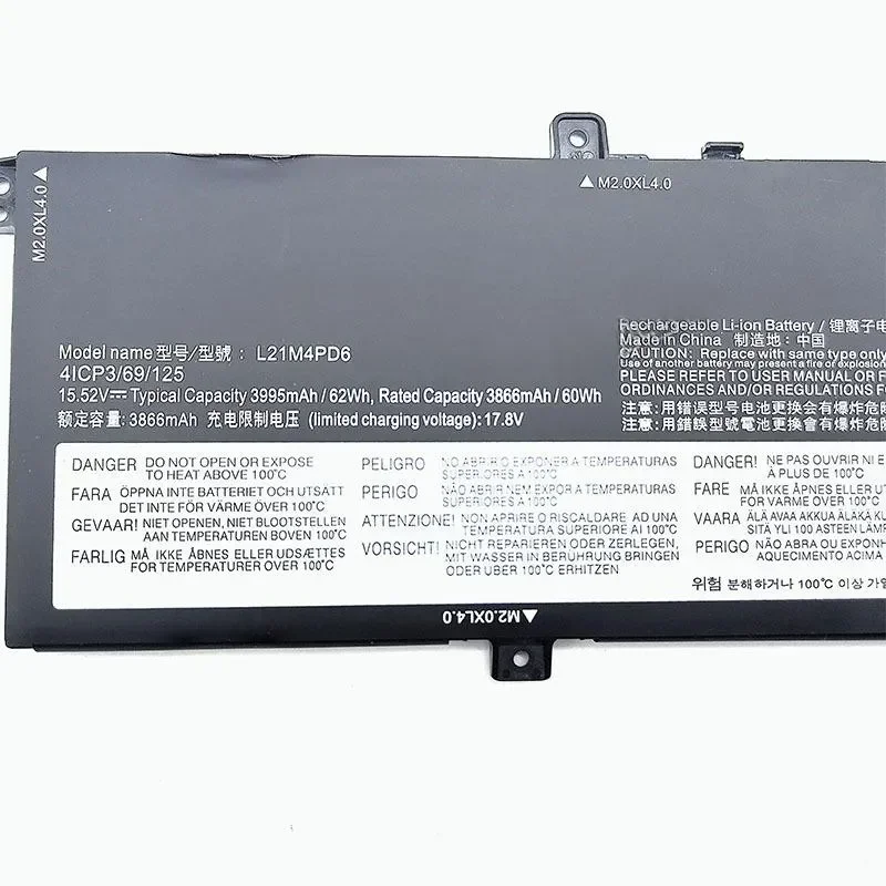 [L21L4PD6] [L21M4PD6] for ThinkBook 14 G4 IAP ARA Laptop Battery Replacement High Capacity Rechargeable Li-ion Power Supply