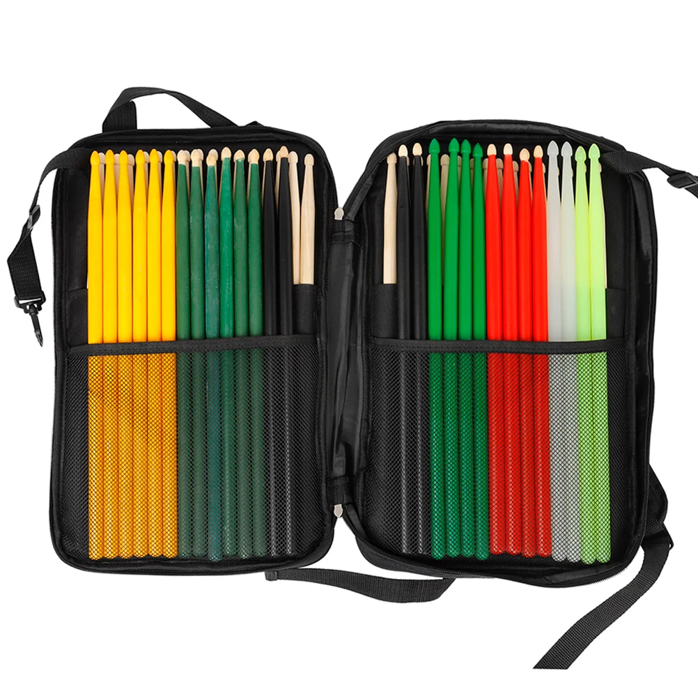 

Drum Stick Bag Oxford Cloth Portable Storage Tote Shoulder H Carrying Pouch Drumstick Holder Major Professional Capacity