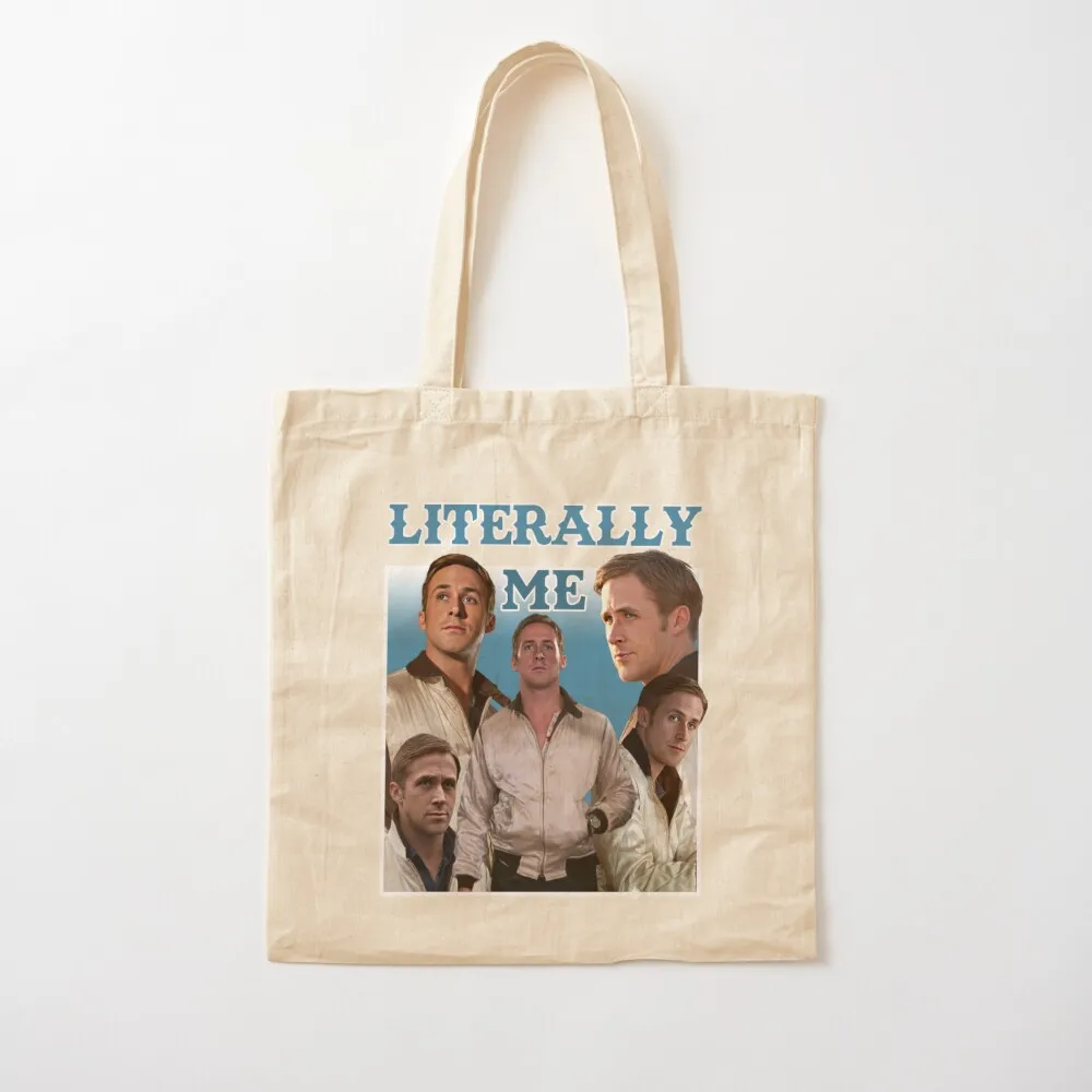 

Literally Me (Ryan Gosling) Tote Bag custom bags Shopping bags Women's shopper bag