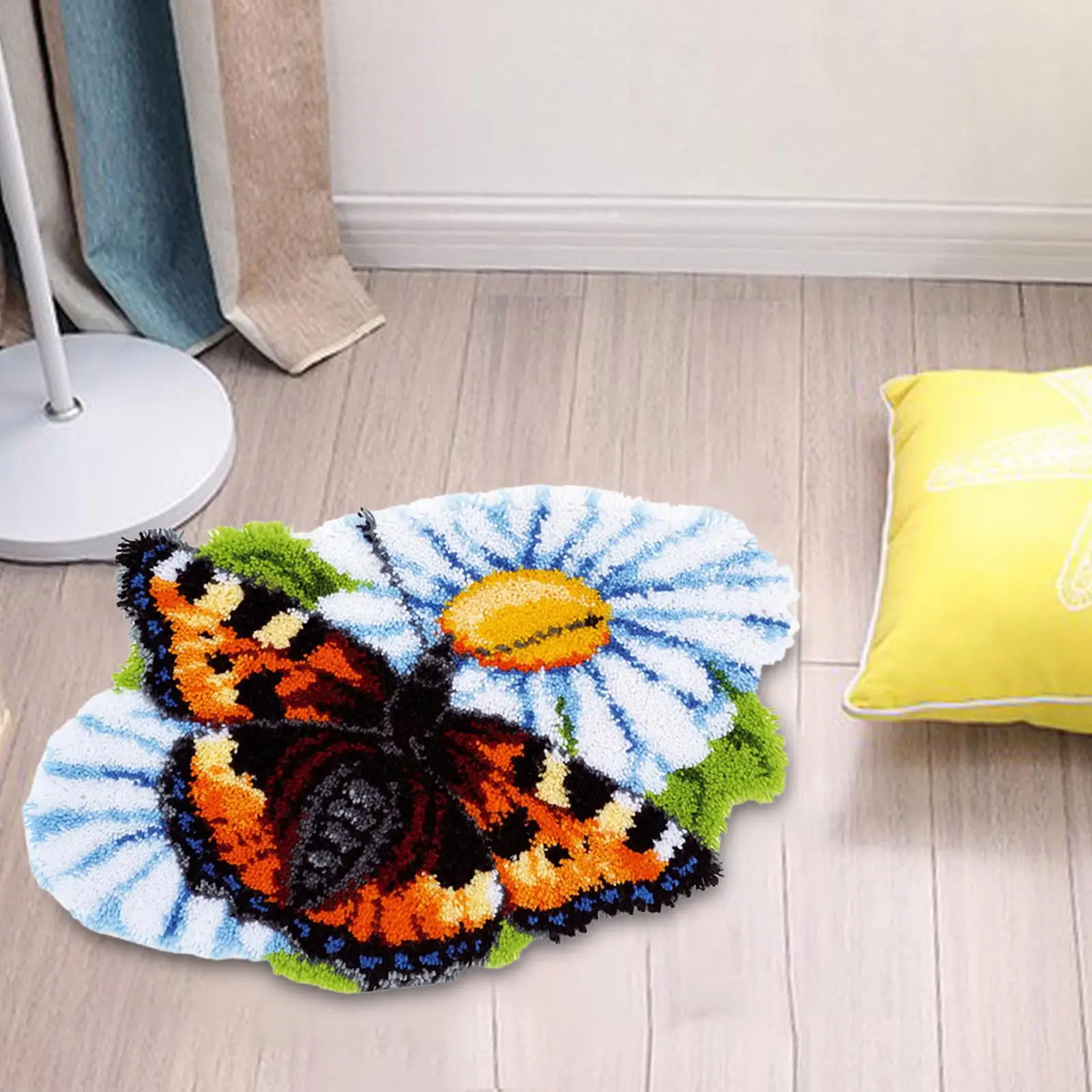 Creative Latch Hook Rug ชุด Handmade ที่ยังไม่เสร็จงานปักครอสติชเย็บปักถักร้อยวัสดุแพคเกจสำหรับ Tapestry การตกแต่งบ้านอุปกรณ์เสริมของขวัญ