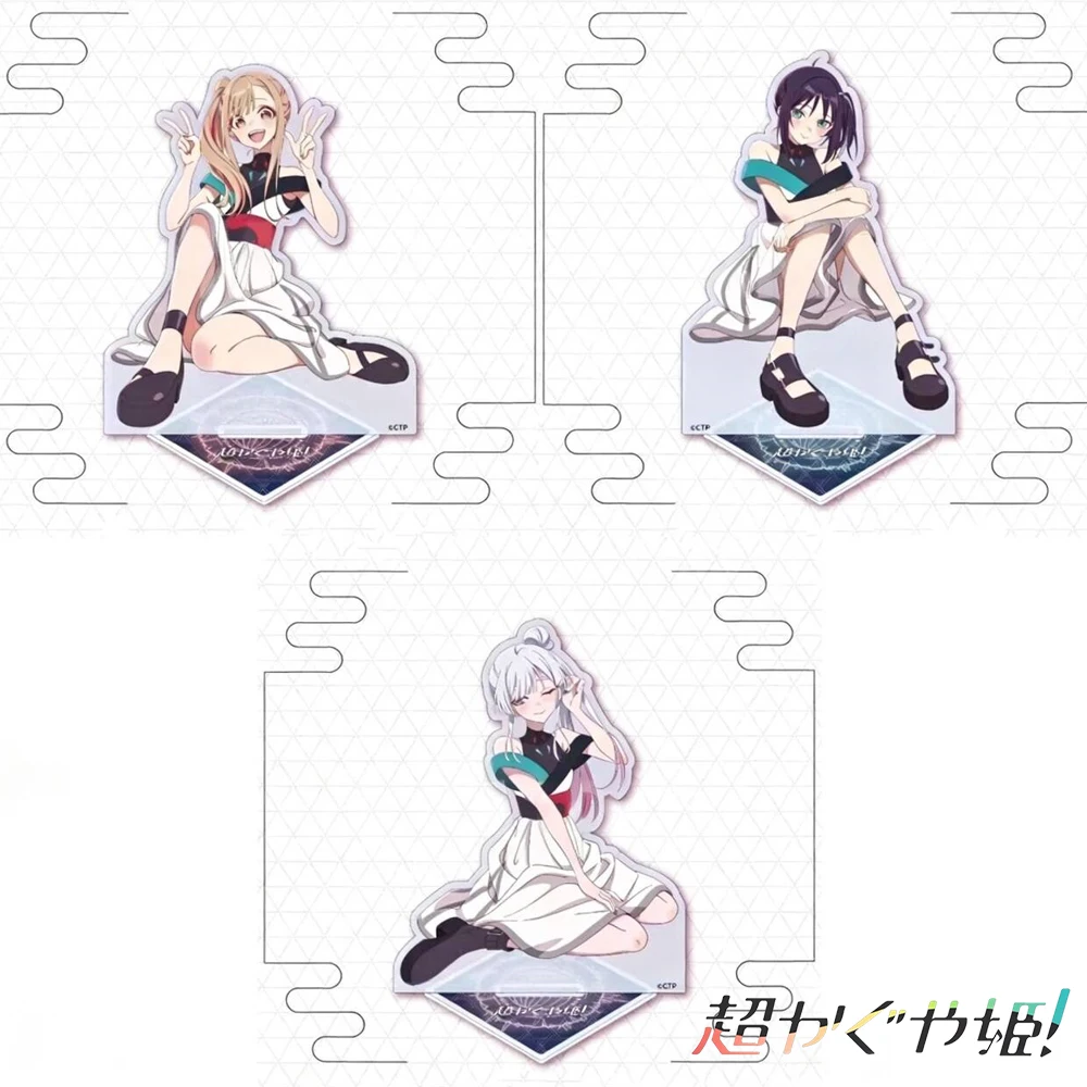 Figura de Acrílico de Anime, Princesa Cósmica Kaguya Iroha Sakayori Yachiyo Tsukimi, Decoración de Escritorio, Placa Coleccionable