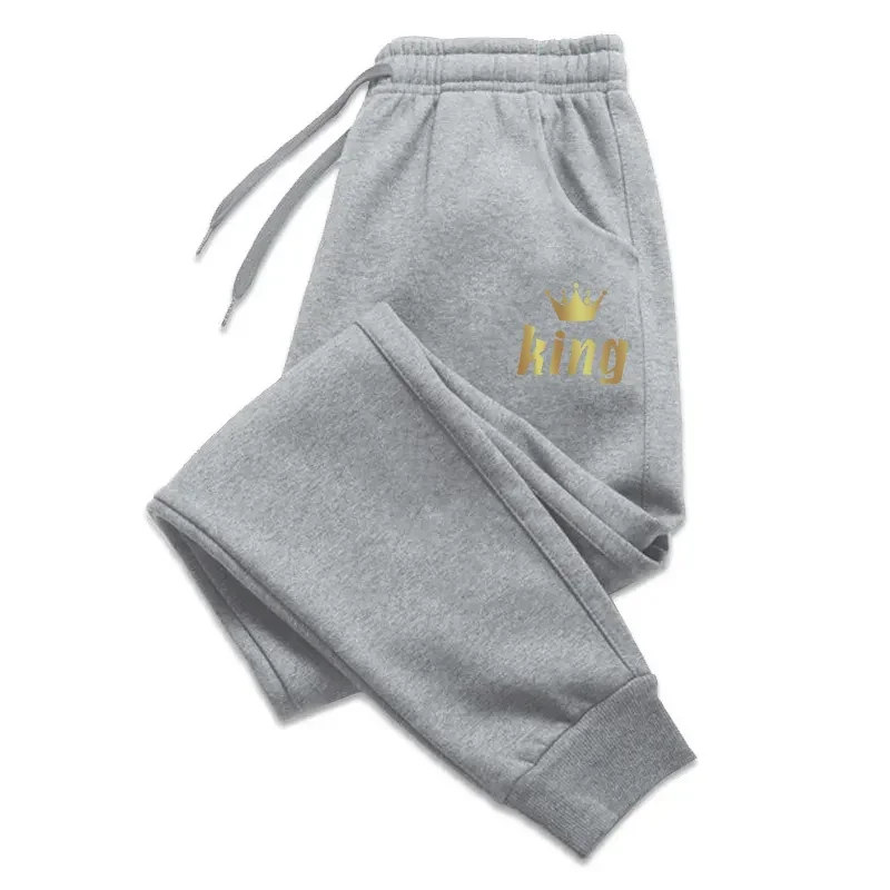 Outdoors Sports Solid Color Men Fitness Pants Running Sweater Training Jogging Long Pants Casual Fashion Spring 2024 Streetwear