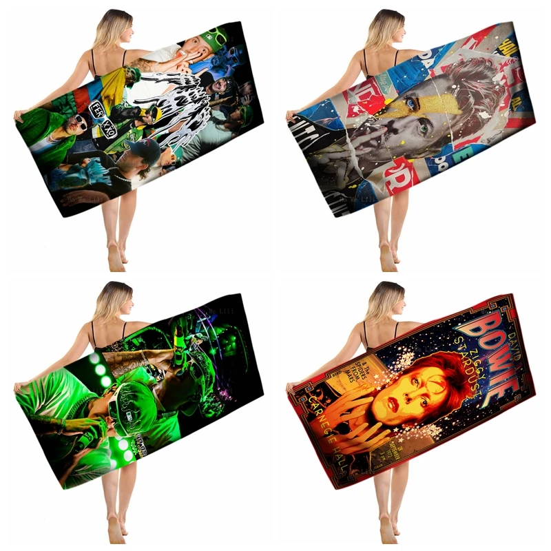 Feid Colombian Singers Pop Idol British Rock Musician Collage Aesthetic Quick-Drying Towel