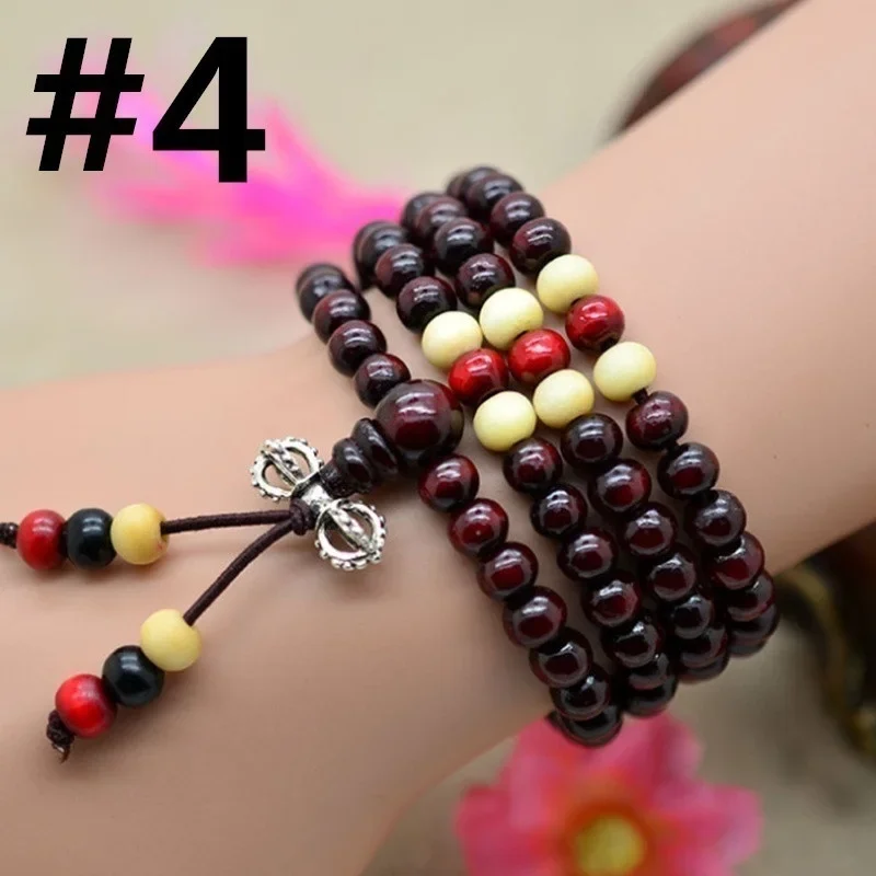 Natural Stone Black Rainbow Obsidian Bracelet Man Women 108 Beads Stretch Bracelets 8mm Fashion Buddha Rosary Buddhist for Lover