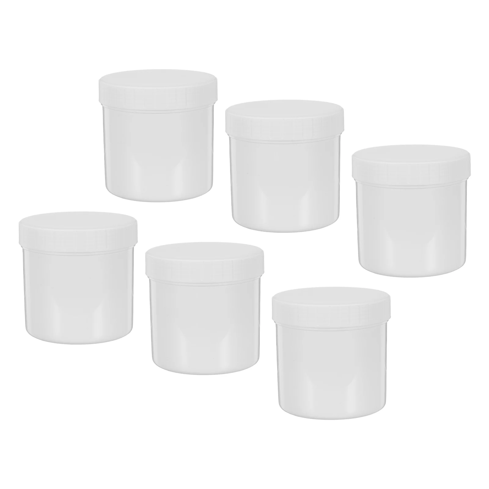 6 قطعة 300/500 مللي الغذاء الصف مختومة تخزين الجرار المطبخ الحبوب الحاويات المربى مسحوق البروتين المعلبة كبد سمك القد النفط التعبئة والتغليف الجرار #4