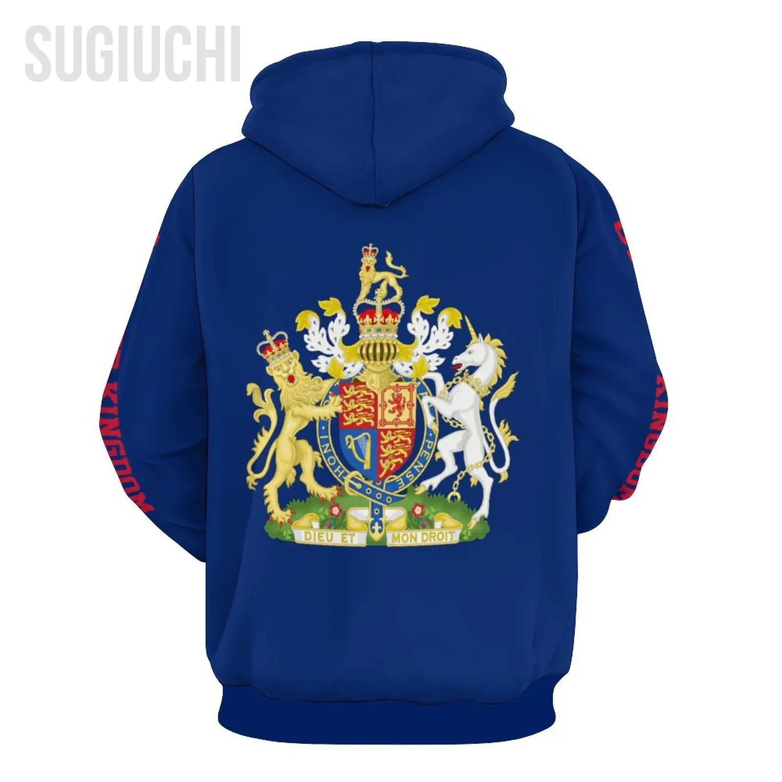 Unisex 3D Hoodie United Kingdom Flag Men Women Polyester Harajuku Sweatshirt Pullover Hoodies Casual Cool