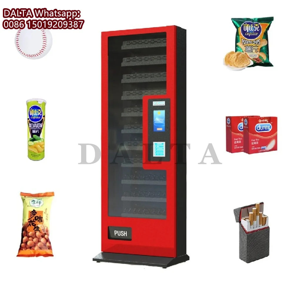 コインアクセプター付きの11層ミニ自動販売機,スナックとドリンクの組み合わせ