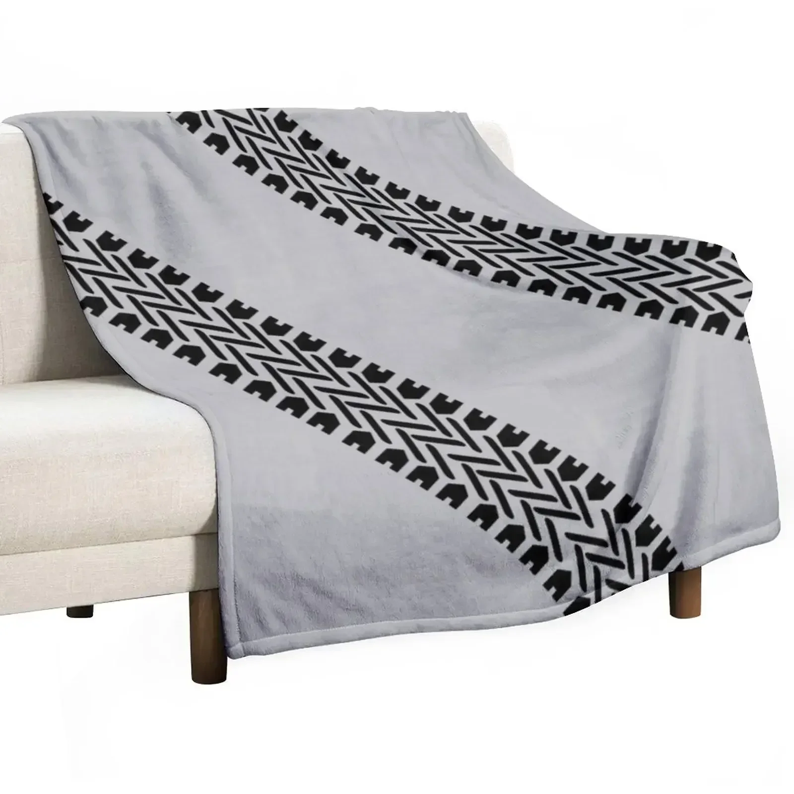 

Tire Tracks Throw Blanket for winter Extra Large Throw Soft Blankets