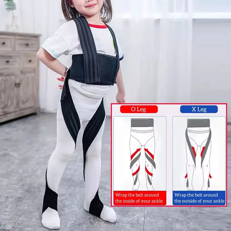 Children\'s O/X Legs Type Correction Belts-Straight Instrument Leg Correction Device-Body Posture Correction Band