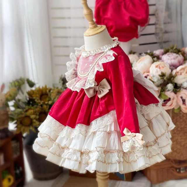 Spanish style girl dresses deals