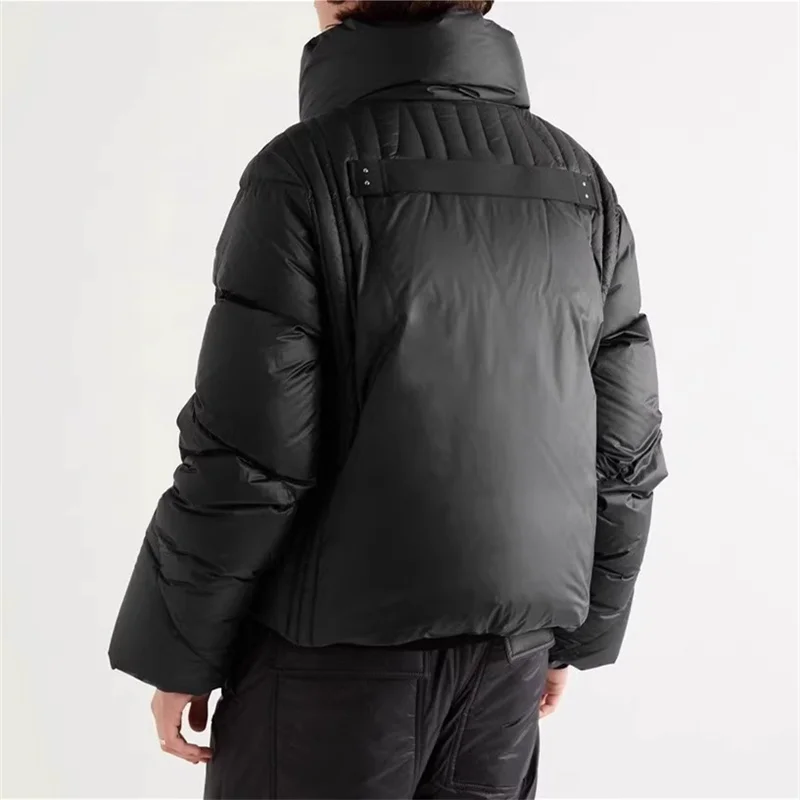 Women\'s down jacket 2024 Winter 90 white duck down filling Puffer coats Stand collar windproof and warm thick coat Padded jacket