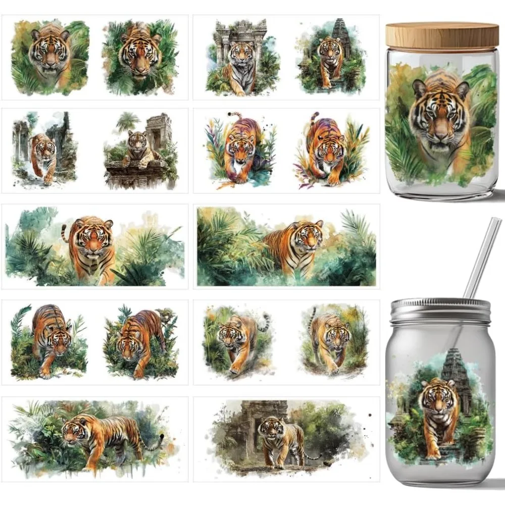 10 Pcs Wildlife-Cup… - image