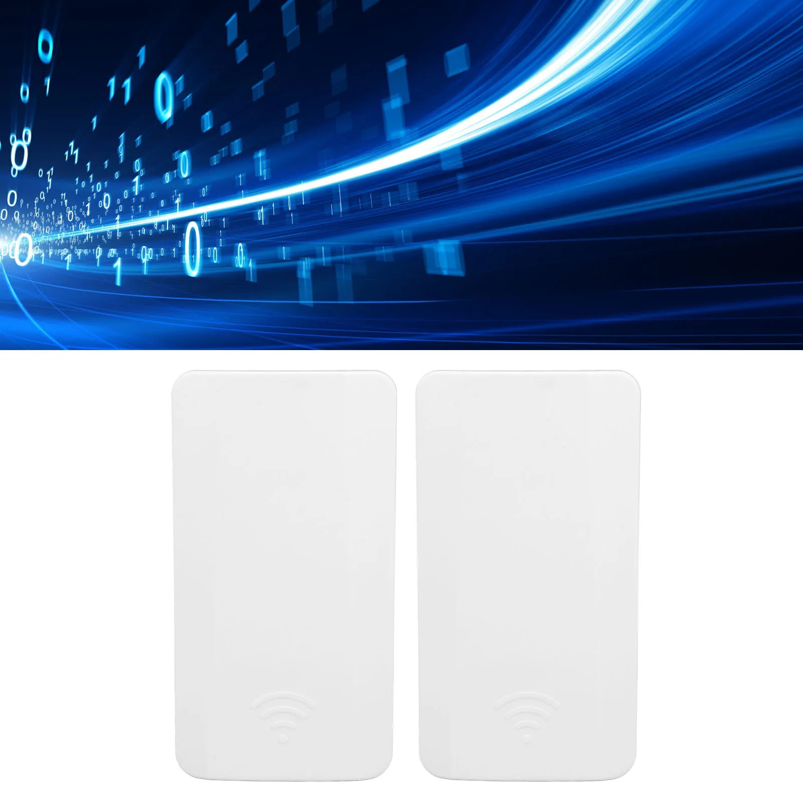 2.4G Wireless Bridge 300Mbps 500m Long Range Point to Point IP65 Waterproof WiFi Bridge Kit for Outdoor Outdoor Wireless Bridge