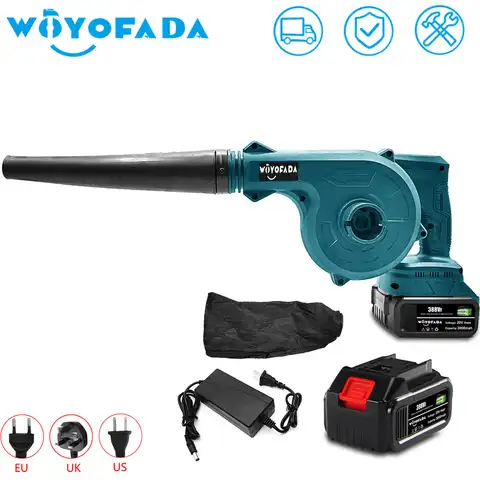 무선 송풍기 먼지 날리는 먼지를위한 진공 청정 공기 송풍기 컴퓨터 수집기 Makita 18V 배터리 용 핸드 Operat 전동 공구