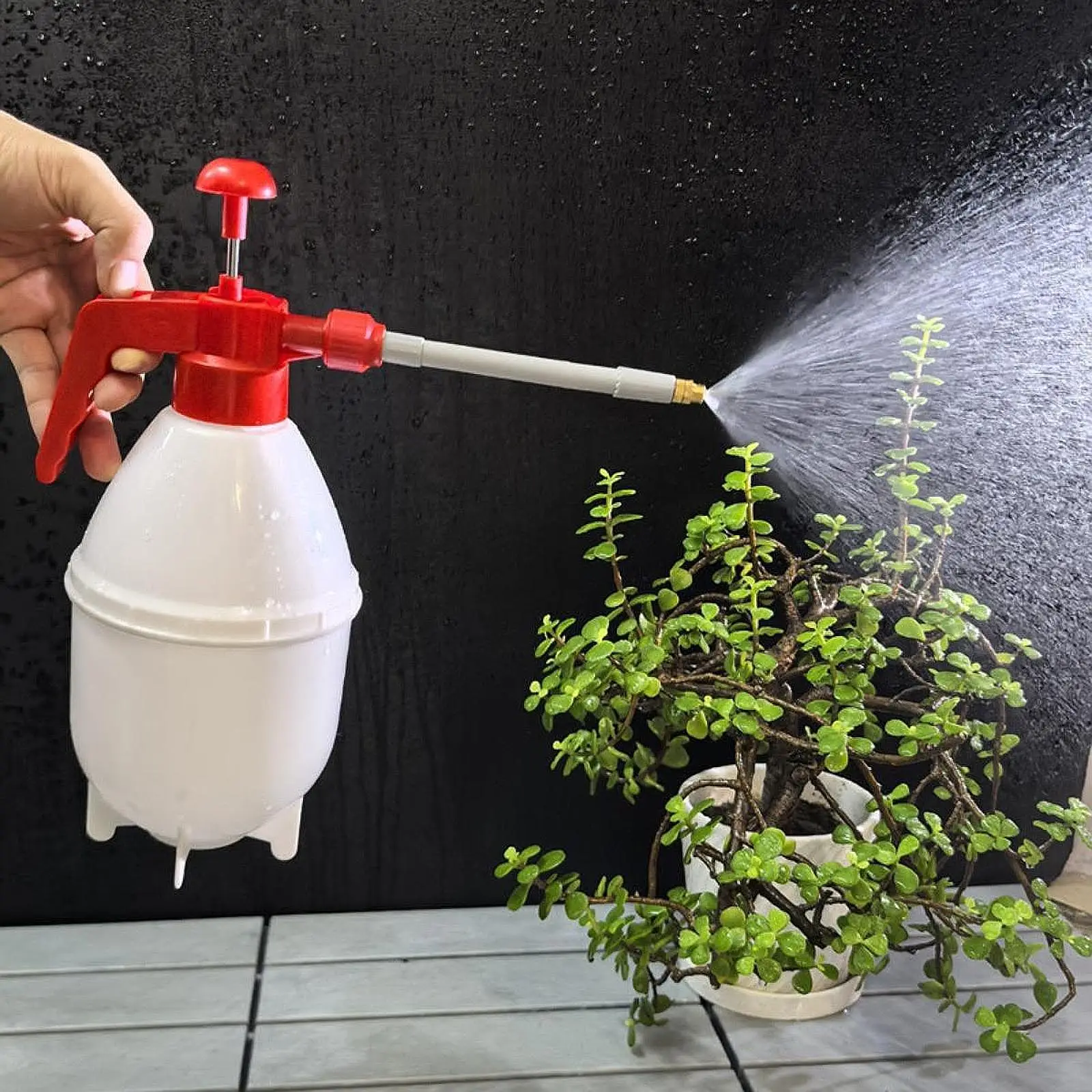 Handheld Sprayer Extension Rod Flexible Watering Nozzle Durable Plastic for Yard Plants Flower Beds and Window Washing