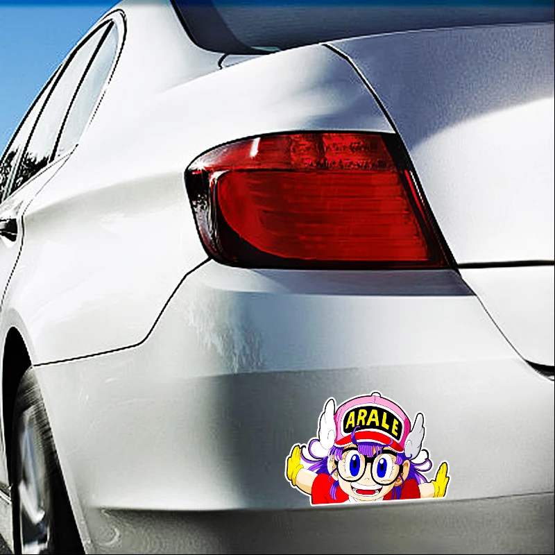 for Arale Fine Decal Vinyl Car Sticker Body Car Bumper Truck Camper Waterproof Sunscreen Decals Custom Printing