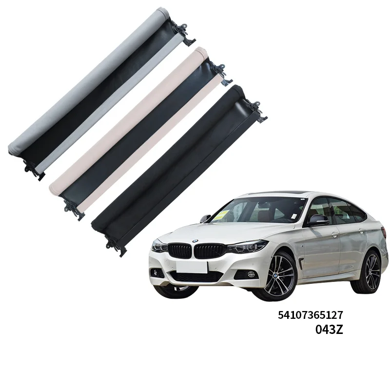 universal car parts grey colour auto sunroof curtain assembly For 3 Series GT After 2017 Car sunroof roller shutter