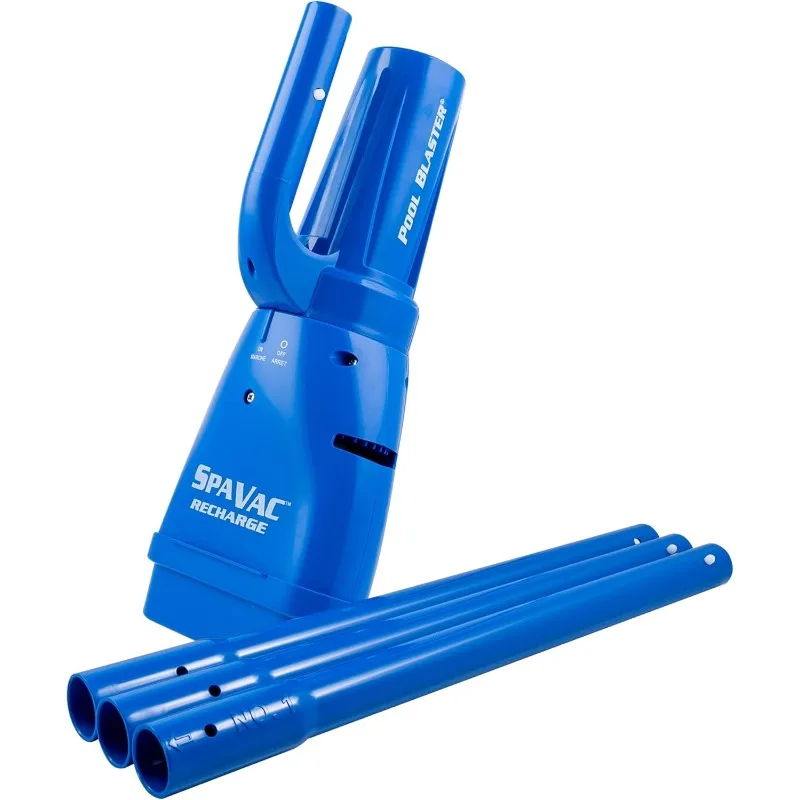 

POOL BLASTER Spa Vac Recharge Cordless Small Pool Cleaner, Hot Tub Vacuum Spa Vac, up to 40 Min Run Time, Rechargeable,