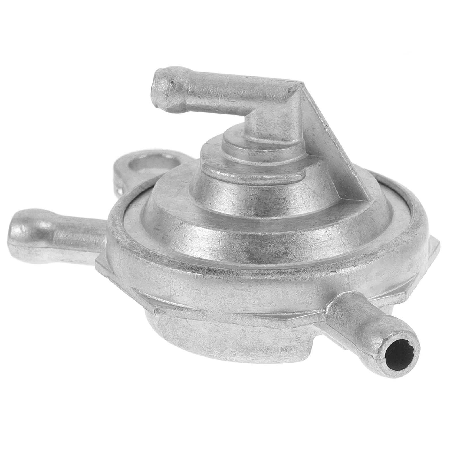 

Fuel Tank Switch Petcock Valve for Scooter Generator ATV Silver Motorcycle Gasoline Selfpriming Durable Easy Install