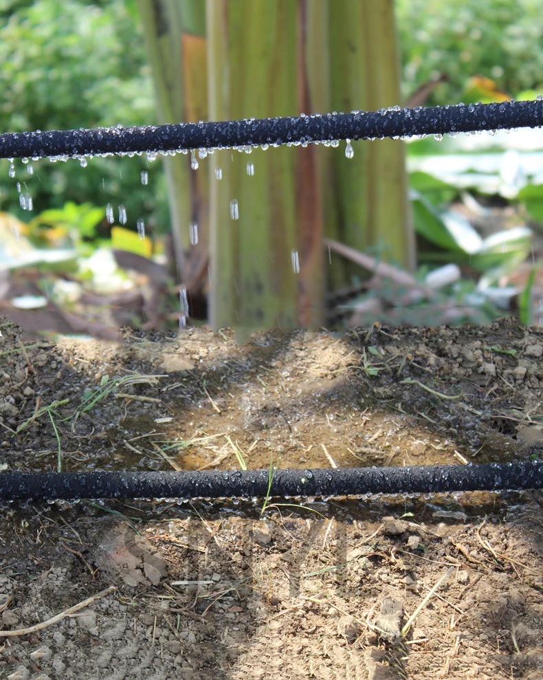 10m/20m/Soaker Schlauch Micro Drip Bewässerung 4/8mm Undichten Rohr Anti-aging durchlässig Rohr Garten Blume Baum Bewässerung Schlauch