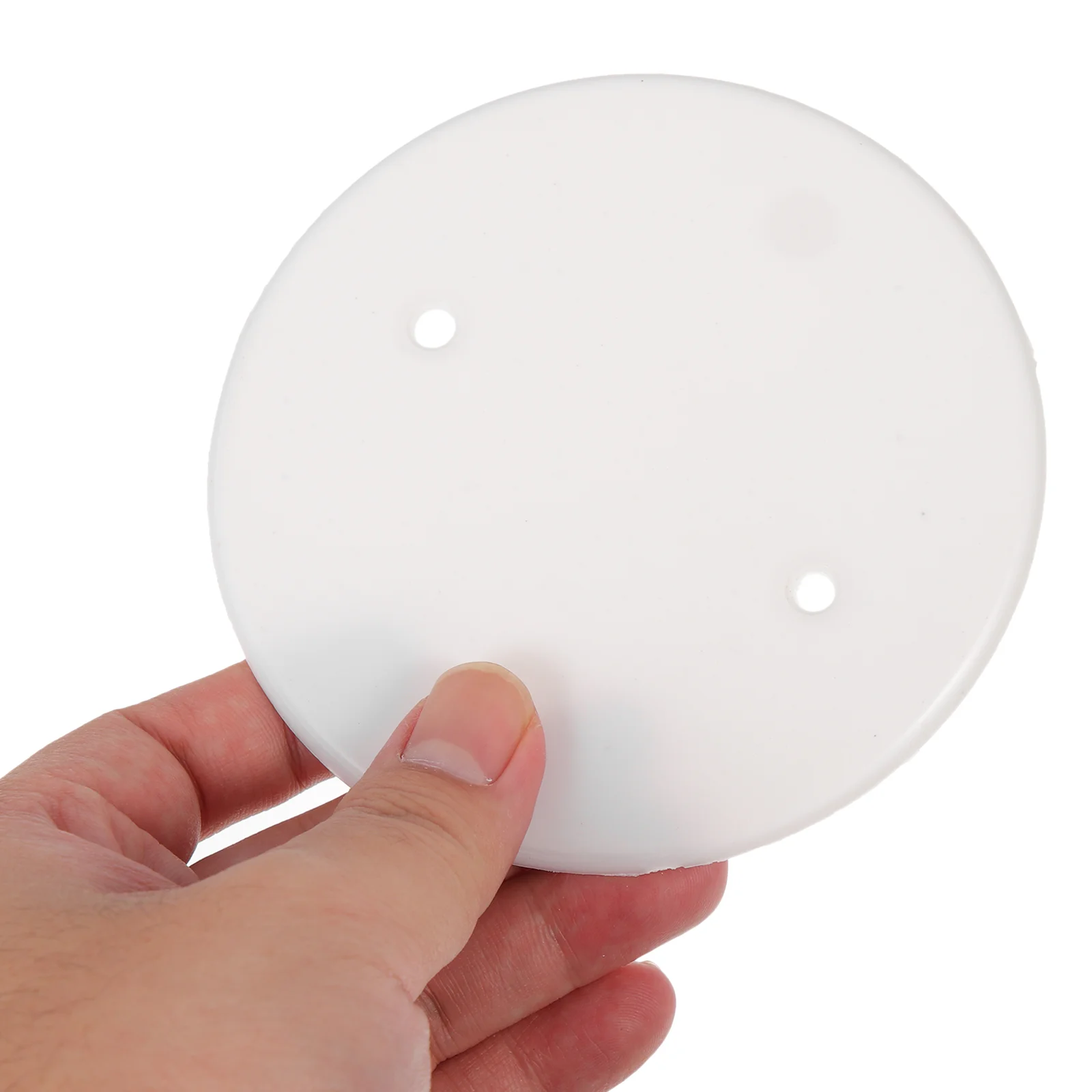 30 Pcs Wire Round Cover Wall Plaques Access Panel for Drywall Protector Home Socket Plug Electrical Pp Cable Outlet Plate