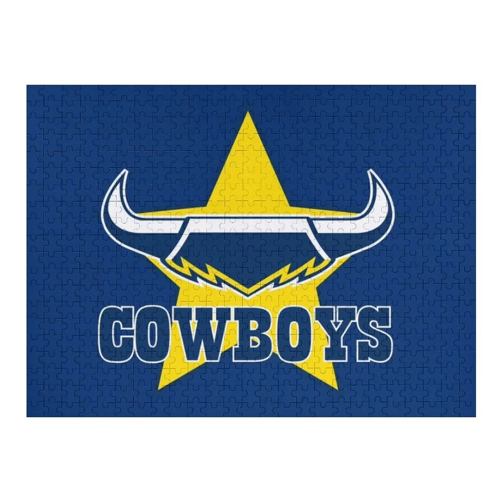 North Queensland Cowboys Jigsaw Puzzle Christmas Gifts Custom Jigsaw With Photo Personalized For Kids Puzzle