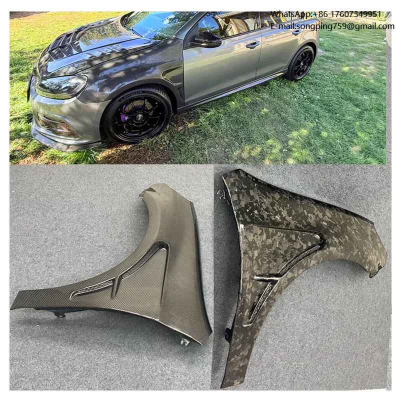 High Quality Real Carbon Fiber Fender for Volkswagen GOLF MK6 GTI R 2008-2013 Exterior Accessories by Mk6 Forge Carbon Fenders