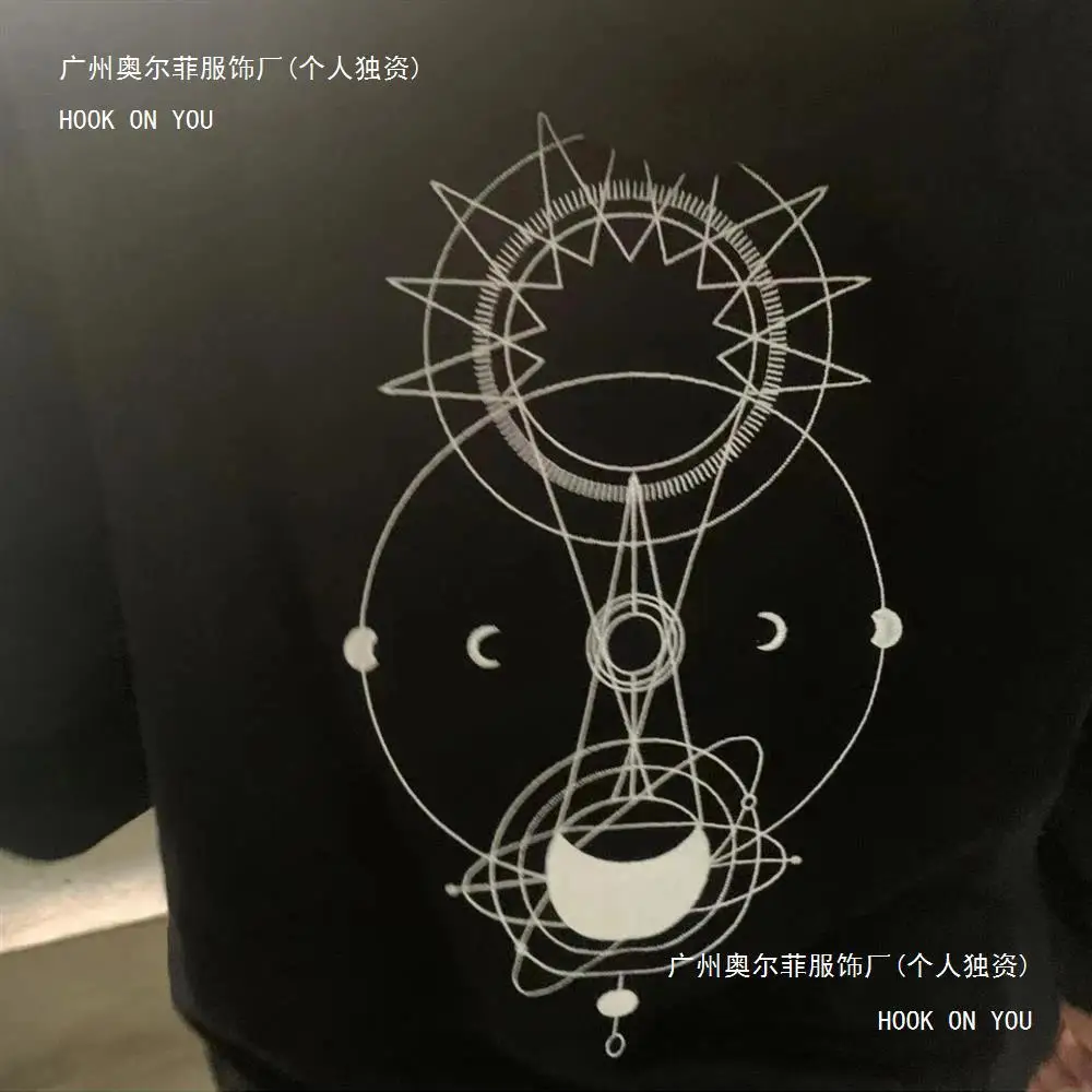 Series The Eclipse Akk Ayan Cosplay Costume Adult Unisex Black Zipper Hoodie Top Coat Jacket Pullover Sweatshirt Casual ﻿