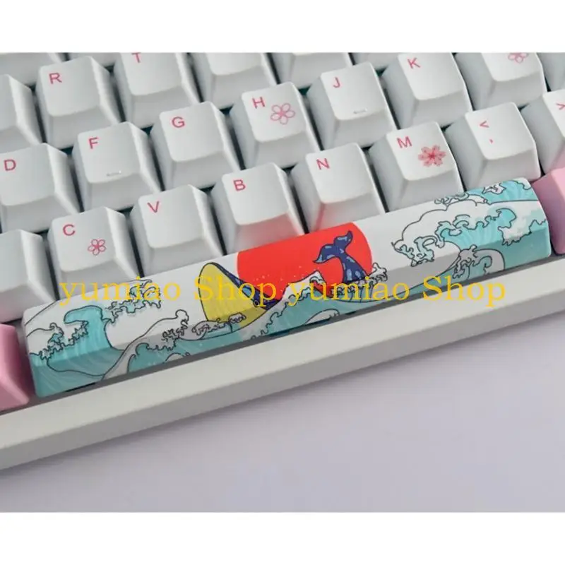 587B PBT 6.25U Space Keycap Dye-Subbed OEM Profile Keycap for Mechanical Keyboard
