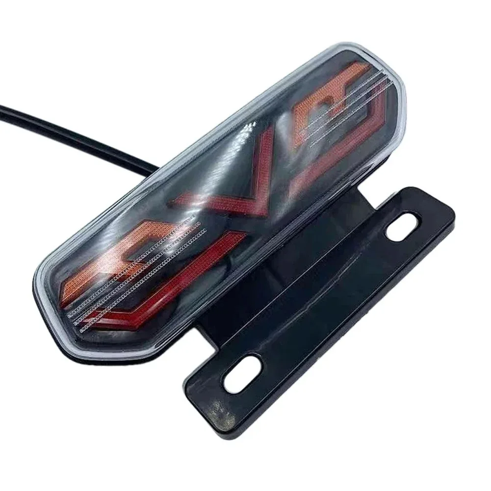 12V Motorcycle Rear Lights LED Motorcycle Brake Light ATV Tail Light Motorbike Stop Turn Signal Direction Indicator Blinker