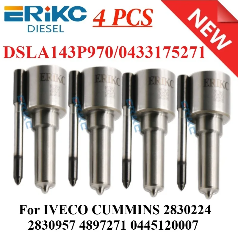 

Diesel Fuel Nozzle DSLA143P970 Nozzle Spray DSLA 143 P 970 0433175271 for IVECO CUMMINS 2830224 2830957 4897271 0445120007