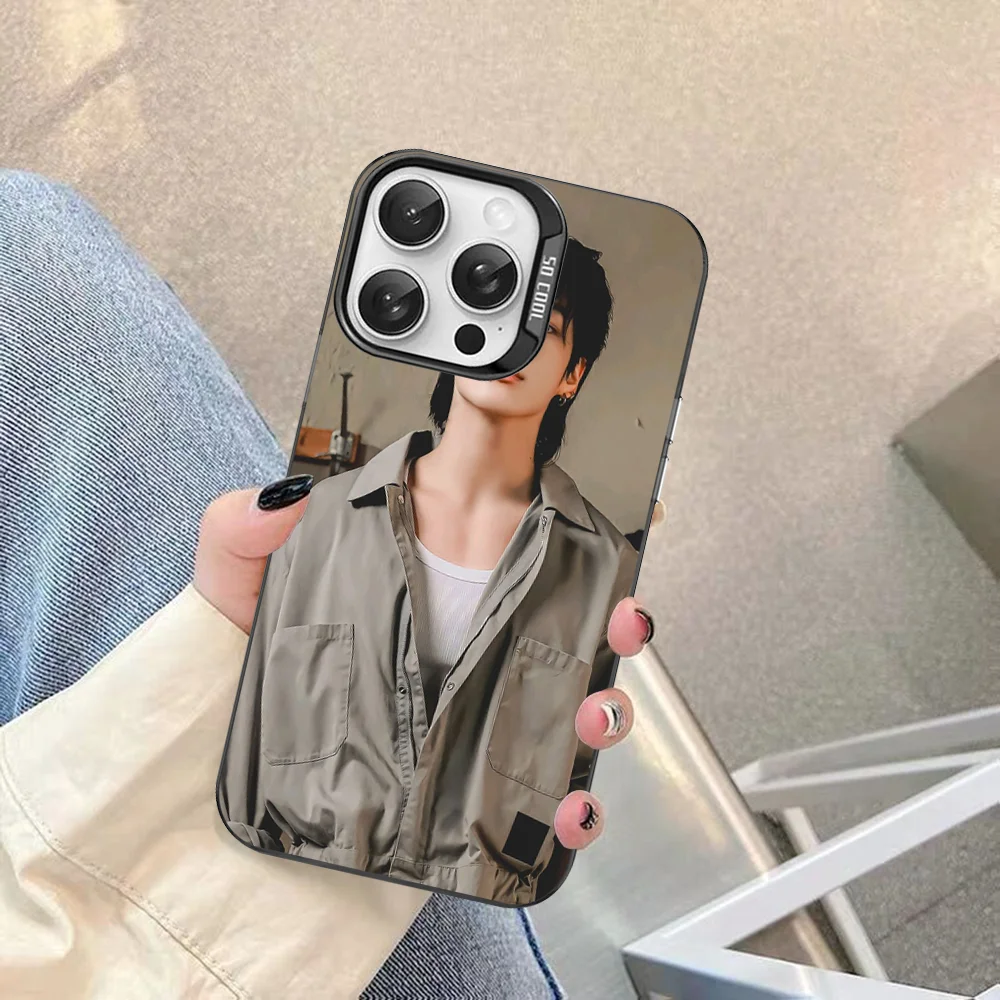 Singer J-JIMINS-S Phone Case For IPhone 16 15 14 13 12 11 Pro Max X XR XSMAX 8 7 Plus Matte Shockproof Back Cover