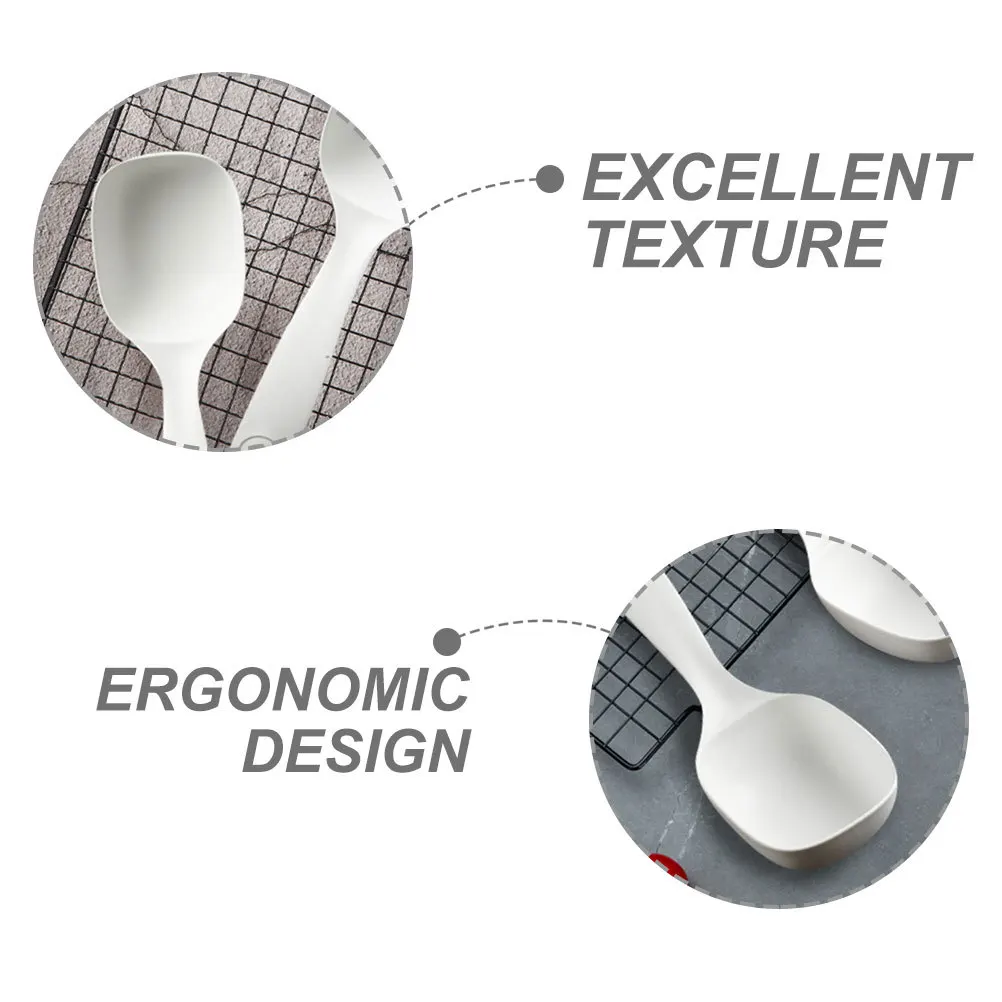 

Handle Soup Ladle Pp Material Multipurpose For Restaurant Canteen Home Kitchen Serving Large Porridge Scoop Spoon Ladle