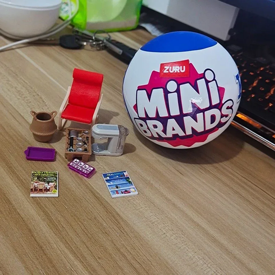Zuru Mini-Marken-Spielzeug 5, Überraschungs-Mini-Marken-Spielzeug, Miniatur-Spielzeug, Mystery Blind Box, originelle Wohnmöbel, Weihnachtsgeschenke, Spielzeug – Detail 4