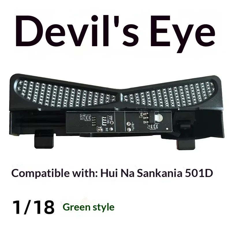 New Arrival 1/18 Demon Eyes Upgrade Parts Fit for HUINA 501 Scania Tractor Truck Hobby Accessory for Adults and Boys gifts