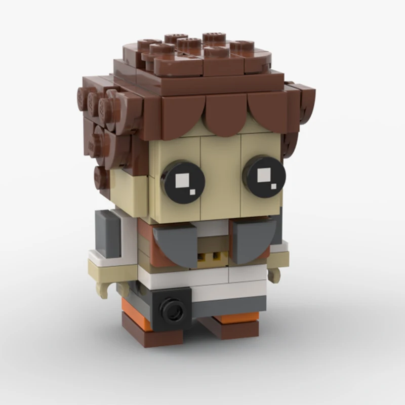 

110PCS MOC Arcane Serieses Ishaer the Arcanist Magic Energy Brickheadz DIY Model Building Blocks Birthday Toys Gift