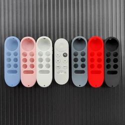 1PCS Soft Silicone Case For 2020 Google Chromecast 4k Snow Remote Protective Cover Shell Non-slip For Chromecast Smart TV Remote