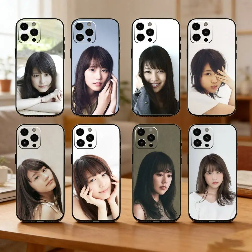 

Actor K-Kasumi A-Arimura Phone Case For iPhone17,16,15,14,13,12 Plus,Max Soft Silicone Black Cover