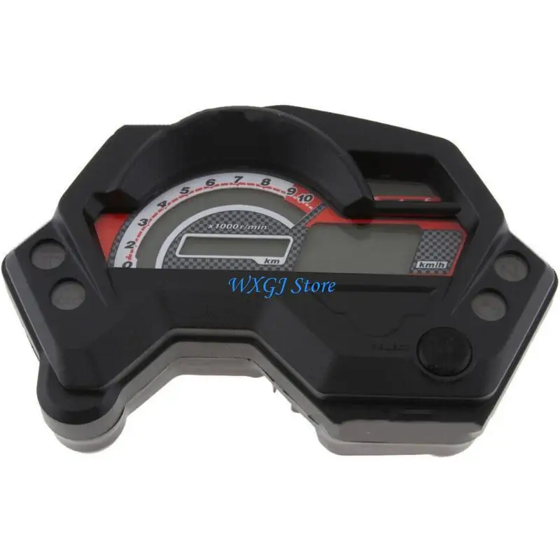 

37JE Heavy Duty Motorcycle Gauge Cluster Digital Speedometer Tachometer Odometer 12V