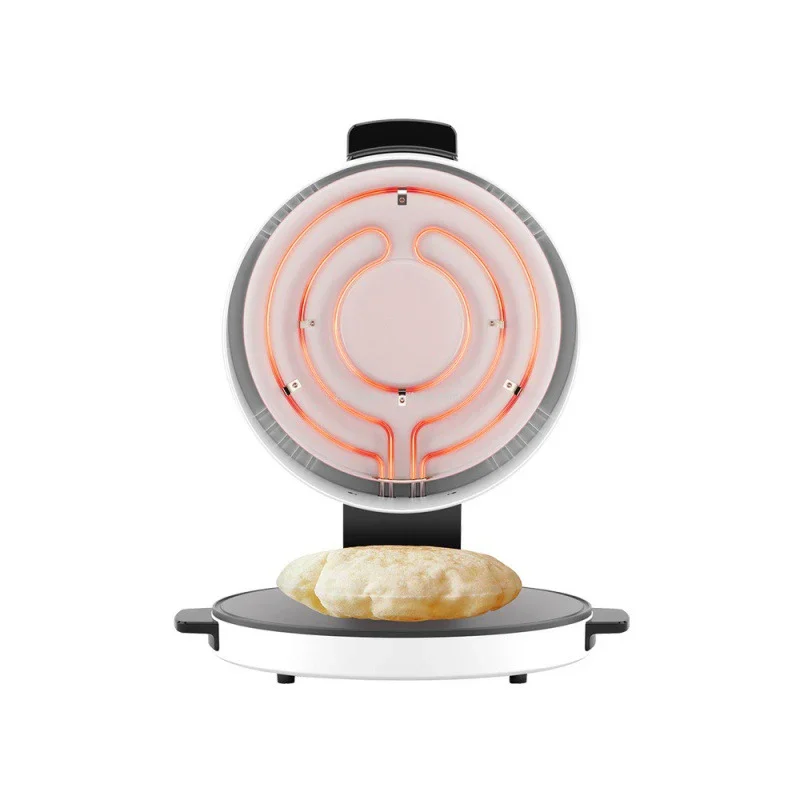 1800W Electric Arabic Bread Maker houehold Steak Pan Machine Countertop Pizza Oven With Non-stick Bakeware