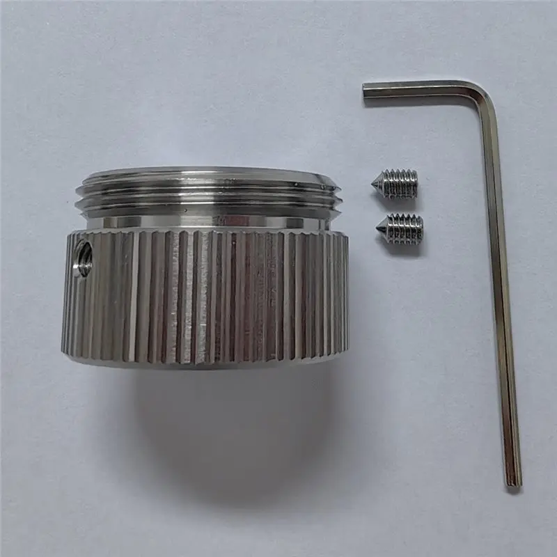 BMBY-Steel Radiator Valve Adapters M30 X 1.5, 2 Sets With Heating Thermostatic Units Screws And Hex Wrenches Included Head