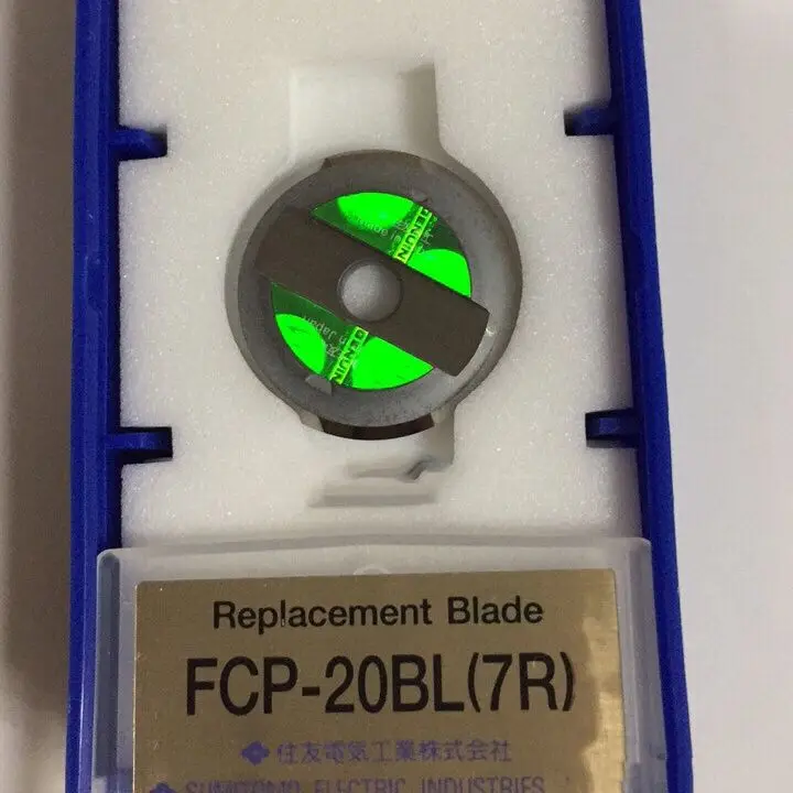 

DHL Free Shipping 2pcs/lot Original Sumitomo FCP-20BL(7R) rotate blade for FC-7R FC-8R FC-6RS FC-6RM fiber cleaver cutting wheel