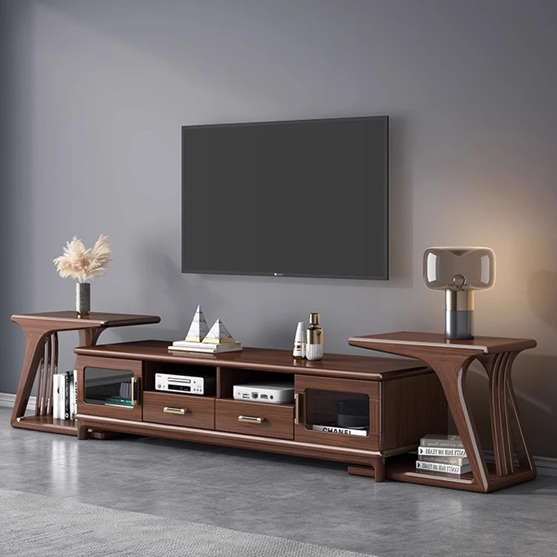 

Mid Century Retro Tv Stand Classic Elegant Modular Retractable Tv Stand Glamour Universal Meuble De Rangement Room Furniture