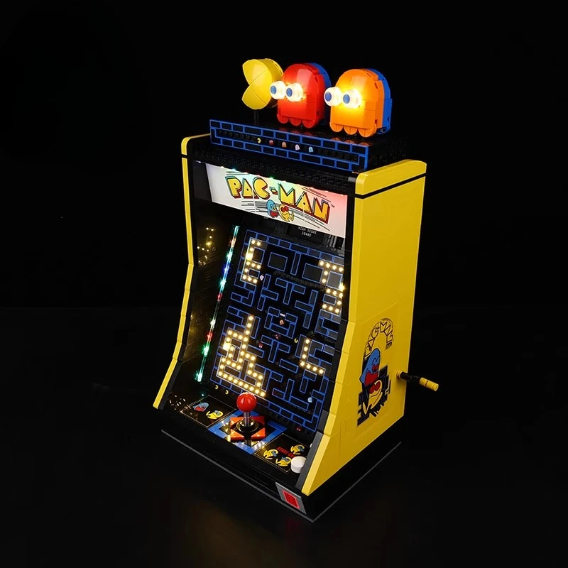 Zestaw oświetlenia LED odpowiedni do LEGO PAC MAN Arcade 10323 (nie obejmuje klocków konstrukcyjnych)