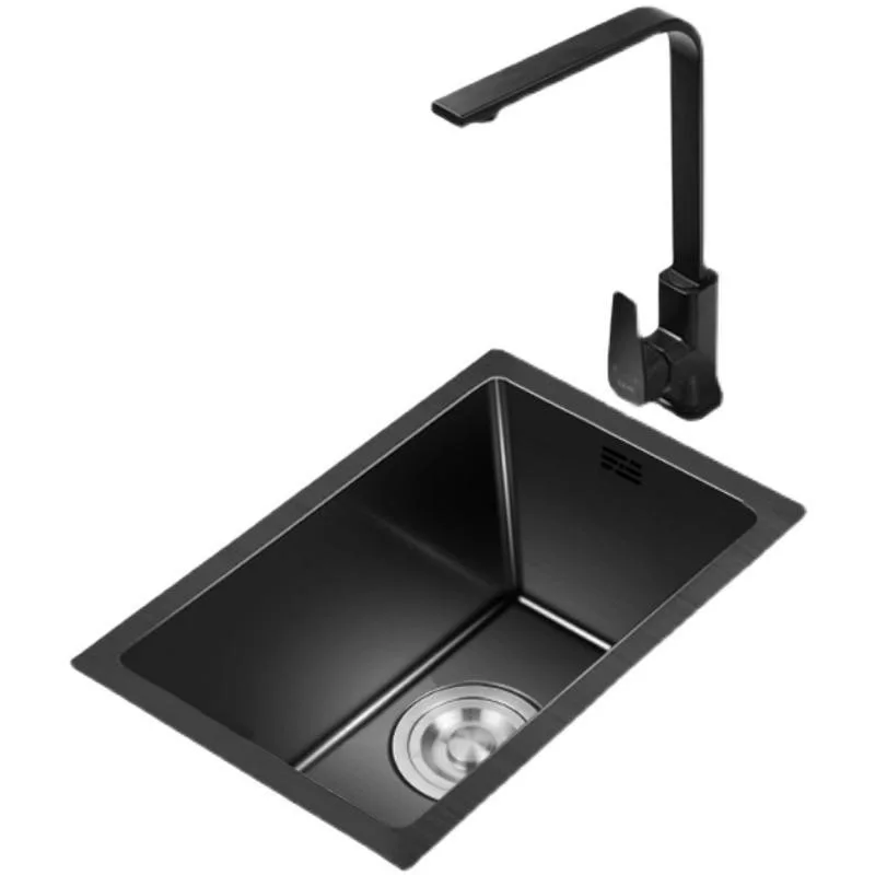 

Stainless steel nano sink single slot, kitchen counter basin, nano antibacterial
