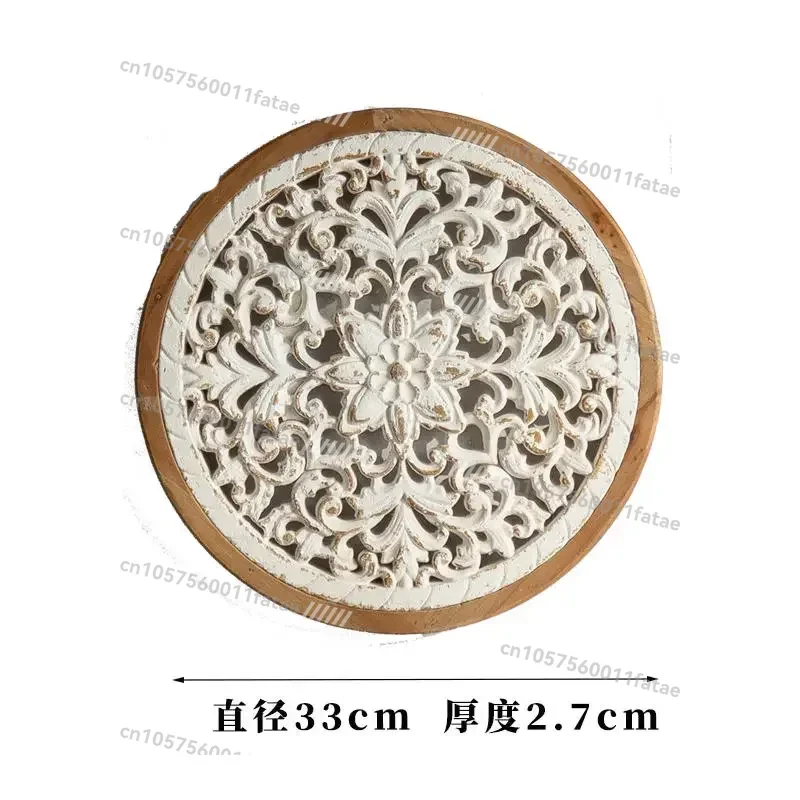 ديكور حاجز منحوت عتيق للتعليق على الحائط، لمدخل ديكور الفندق Bnb وغرفة المعيشة ريفي فريد من نوعه #6