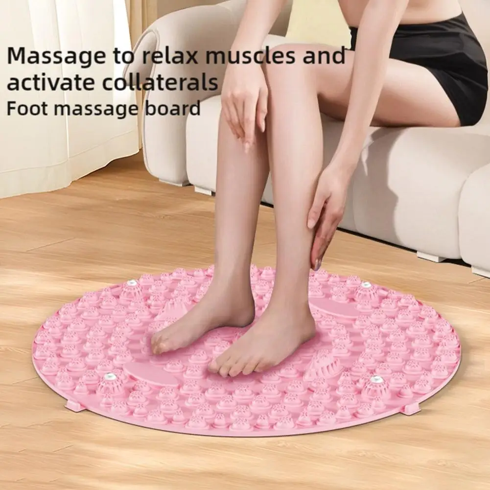 Foot Yoga Massage Acupressure Board Mat Relaxation Massage Mat Feet Massage Pad Anti Fatigue Walk Stone Acupoint Mat