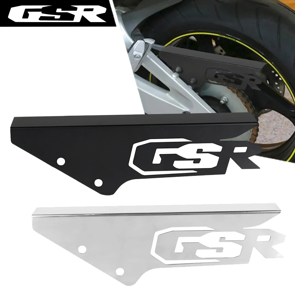 

Motorcycle Accessories For Suzuki GSR400 GSR600 GSR 400 600 2006-2017 CNC Rear Chain Guard Protector Sprocket Protective Cover