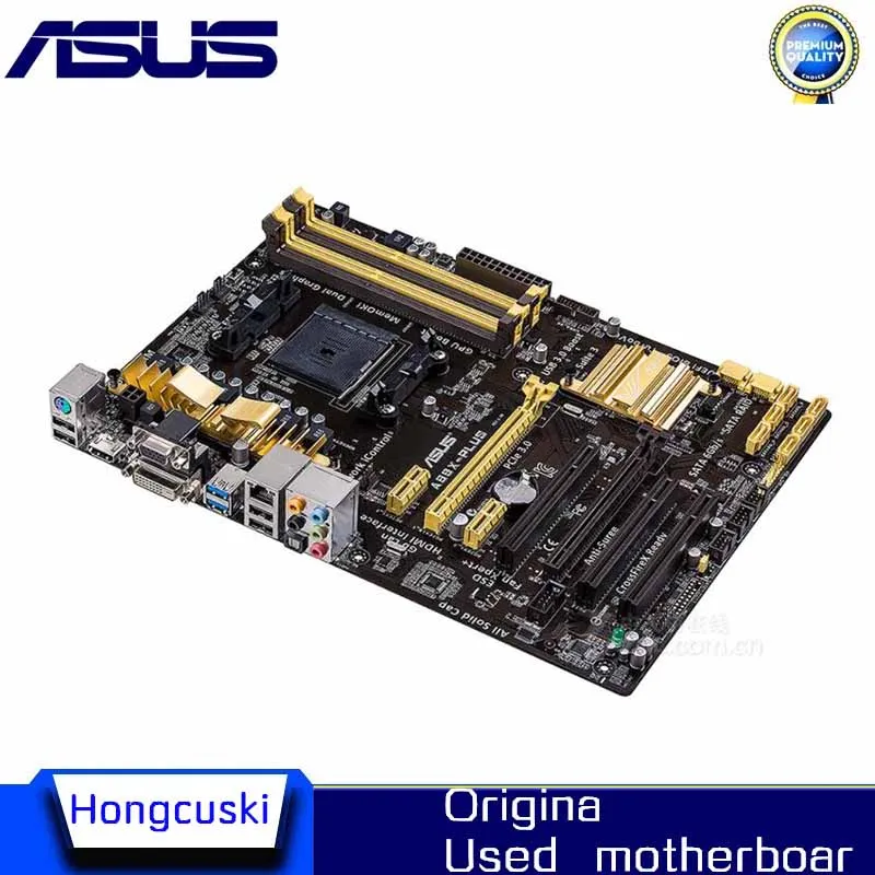 FM2+ For ASUS A88X-PLUS Used original motherboard Socket FM2+ FM2 DDR3 64G A88X Desktop Motherboard