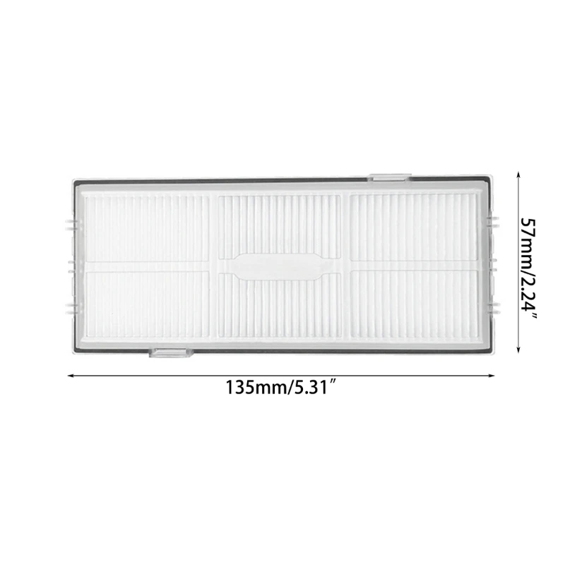 10 pçs filtro aspirador pó ferramentas limpeza doméstica acessórios material plástico para t7s